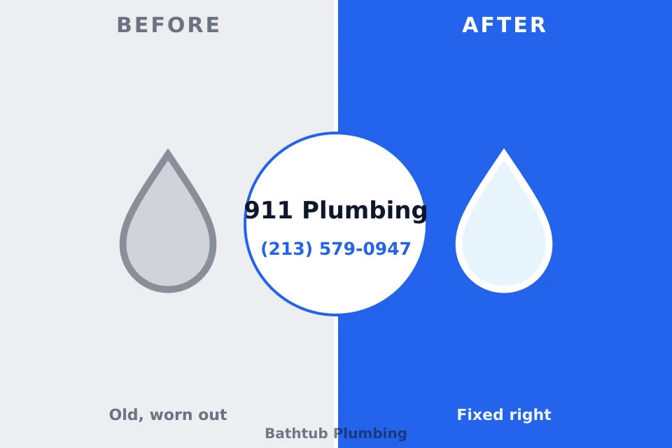 Before and after: plumbing repair Elm Springs, AR